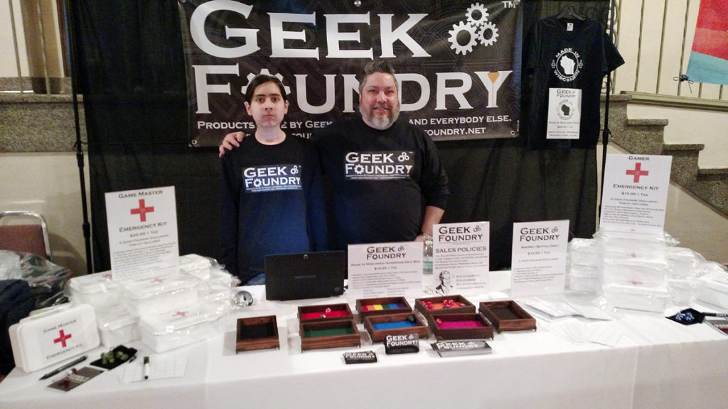 Geek Foundry at GeekCraft Expo Midwest 2017