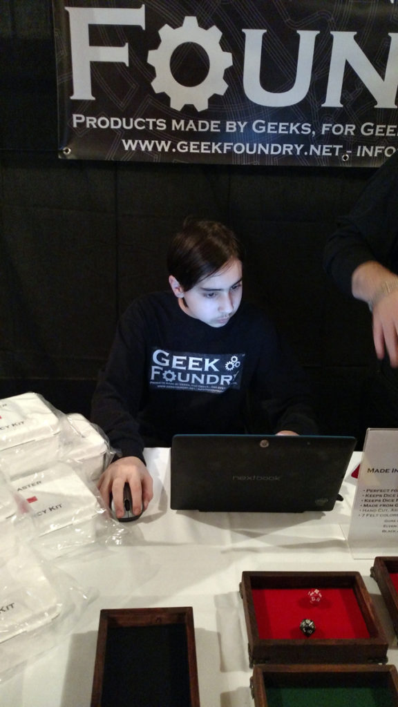 Teenage Son<sup>TM</sup> at GeekCraft Expo Midwest 2017