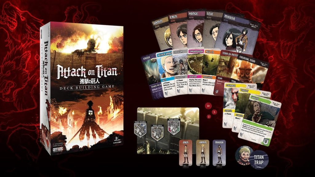 Attack on Titan Deck Building Game