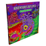 D&D Adventure Coloring Book cover