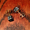 Geek Foundry D6 Dice Earrings - Gold