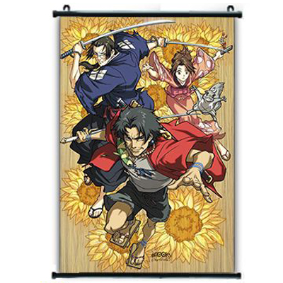 Samurai Champloo Sunflower Wall Scroll | Geek Foundry, LLC
